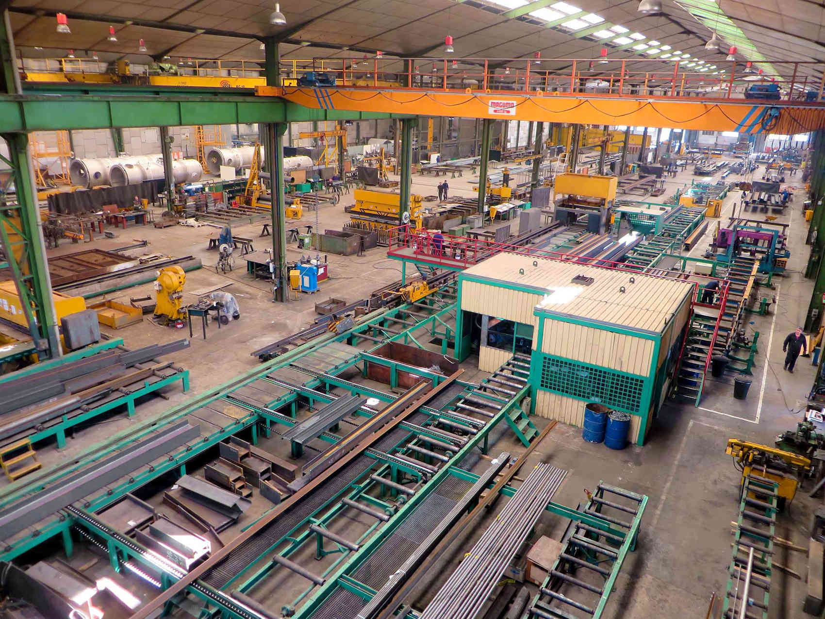 Steel structure workshop